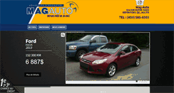 Desktop Screenshot of mag-auto.ca